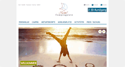 Desktop Screenshot of campingplatz-suetel.de