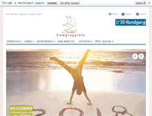 Tablet Screenshot of campingplatz-suetel.de